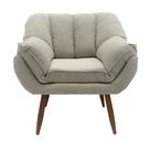 Poltrona Sala Comfort Espuma D26 Encosto em Fibra de Silicone Várias Cores - Flex Decor