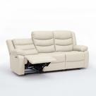 Poltrona Sala de Cinema Reclinável Elétrica Hollywood 3 Lugares Massagem Aquecimento Entrada USB/USB-C PU G94 - Gran Belo