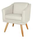 Poltrona San Diego Decorativa Sala Clínica Salão Estética - material sintético Bege Poltrona San Diego Decorativa Sala Clínica Salão Estética - material sintético Bege