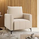 Poltrona Selena Linho Bronze - Vian Poltrona Selena Linho Bronze - Vian