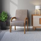 Poltrona Siggy Mel/Linho Kaki