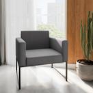 Poltrona Simone Cinza