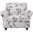 Poltrona Slipcover SearchI Stretch Sofa Cover com capa de almofada