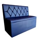 Poltrona sofa booth 1,50 azul marinho