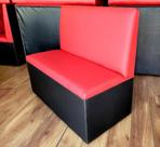 Poltrona sofá booth com braços 1,50 cm acomodar sku_69 Poltrona sofá booth com braços 1,50 cm acomodar sku_69