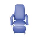 Poltrona Standard Reclinável Hospitalar Descanso Azul Céu