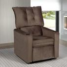 Poltronas 80cm Veludo Noruega Berflex Estofados