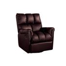 Poltronas de Amamentação Reclinável Aspen Romana Zero Wall Giro e Balanço Courano Marrom - Probel