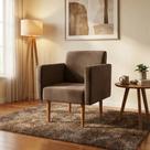 Poltronas Decorativa Para Recepção Sofia Pé Palito