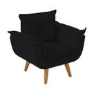 Poltroninha Infantil Opalinha 2 a 6 anos Suede Preto Poltroninha Infantil Opalinha 2 a 6 anos Suede Preto