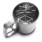 Polvilhador de Farinha Manual em Aço Inox Com Gatilho