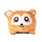 Polvinho do Humor Guaxinim Reversível de Pelúcia Colorido Infantil BBR Toys