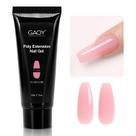Poly Gel GAOY Gel Construtor Rosa para Unhas 60g