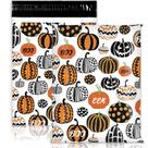 Poly Mailer Jarthena AMCS Halloween 10 x 13 cm 100 unidades laranja preto