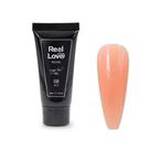 Polygel Real Love bege glitter - 30ml