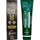 Pomada Massageadora 50 Ervas 150g + Pomada Fisiofort 150g