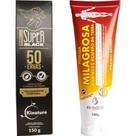 Pomada Massageadora 50 Ervas 150g + Pomada Milagrosa 150g