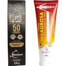 Pomada Massageadora 50 Ervas 150g + Pomada Milagrosa 150g