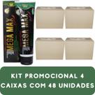 Pomada Massageadora Alquimia MegaMax Bisnaga 150g Kit Promocional 24 Unidades