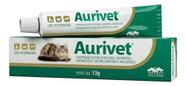Pomada Otológica Aurivet Cães E Gatos 13g Vetnil