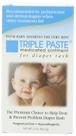 Pomada para assaduras e pasta tripla de 60 ml (pacote com 2)