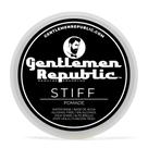 Pomada para cabelo Gentlemen Republic Stiff 240 ml, de fixação leve