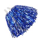 Pomons Cheerleading Hooshing em azul e prata, 12 unidades