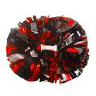 Pomons Cheerleading Lovecheer em preto e vermelho, 2 unidades