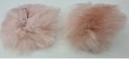 Pompom pelo baixo c/ alca ref 4431/3 2 unid cor rosa seco Pompom pelo baixo c/ alca ref 4431/3 2 unid cor rosa seco