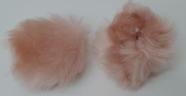 Pompom pelo baixo c/ alca ref 4432/3 2 unid cor rosa seco Pompom pelo baixo c/ alca ref 4432/3 2 unid cor rosa seco
