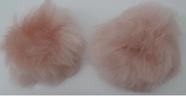 Pompom pelo baixo sem alca ref 4431/1 2 unid cor rosa seco Pompom pelo baixo sem alca ref 4431/1 2 unid cor rosa seco