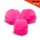 Pompom - Pelúcia 50 Mm - 50 Unidades -Rosa Neon - Nº: 03- Nybc Pompom - Pelúcia 50 Mm - 50 Unidades -Rosa Neon - Nº: 03- Nybc