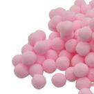 Pompom poliéster 10mm para Laços Tiaras Roupas e Artesanatos com 100 unidades Pompom poliéster 10mm para Laços Tiaras Roupas e Artesanatos com 100 unidades