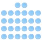 Pompons de pele sintética PATIKIL de 5 cm para chapéus, 26 peças em azul celeste Pompons de pele sintética PATIKIL de 5 cm para chapéus, 26 peças em azul celeste