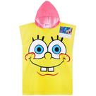 Poncho de algodão com capuz Towel Get Trend SpongeBob de 9 a 14 anos