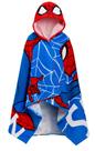 Poncho de toalha com capuz Spider-Man 100% algodão 125x75 cm Poncho de toalha com capuz Spider-Man 100% algodão 125x75 cm