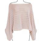 Poncho Feminino Boho de Tricô Katlen Tricot Capa Manta Estilo Boho Chic Tamanho Único