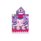 Poncho Infantil Toalha Capuz Praia Roupao Princesa Rosa - APPEL