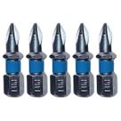 Ponta Bits PH1 25mm Kit 5 peças Magnética Ponteira Parafusadeira Aço S2 Gross