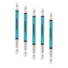 Ponta Bits Ph2 70mm Pozidriv Encaixe Rápido Antiderrapante Ponteira Parafusadeira 10 peças Aço S2