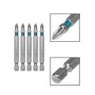 Ponta Bits Phillips Ph1 Aco 70mm P/ Parafusadeira 5 Pecas