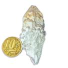 Ponta Cristal Bruto Quartzo Vela Natural Tipo C 50 a 60 mm 35 g Ponta Cristal Bruto Quartzo Vela Natural Tipo C 50 a 60 mm 35 g