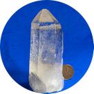 Ponta Cristal Natural Base Serrada 90 a 100 mm 250 g Tipo B