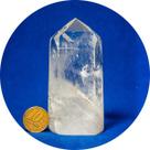 Ponta Cristal Pedra Lapidado Natural 80 a 90 mm Tipo B