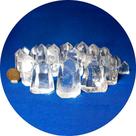 Ponta de Cristal Polido Liso Natural Média 40mm Classe A - Cristal Quartzo Ponta de Cristal Polido Liso Natural Média 40mm Classe A - Cristal Quartzo