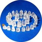 Ponta de Cristal Polido Liso Natural Média 40mm Classe B - Cristal Quartzo Ponta de Cristal Polido Liso Natural Média 40mm Classe B - Cristal Quartzo