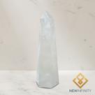 Ponta de Cristal Torre Obelisco Pedra natural 13cm 234g