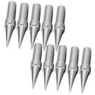 Ponta De Solda P/ Weller Ett Cônica 0,6mm C/10 Peças Piatc Para WE1010, WEP70, WESD51