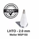 Ponta De Solda P/ Weller Lhto2 Wsp150, Pud151, Cônica 2.0mm Ponta De Solda P/ Weller Lhto2 Wsp150, Pud151, Cônica 2.0mm