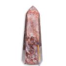 Ponta Pedra Hematoide Vermelho Grande Natural Lapidada 40cm 9kg